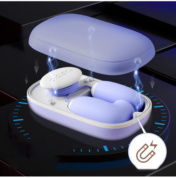 MizzZee - Magic Box Suction Vibrating Egg (Chargeable - Purple) MizzZee - Magic Box Suction Vibrating Egg (Chargeable - Purple)